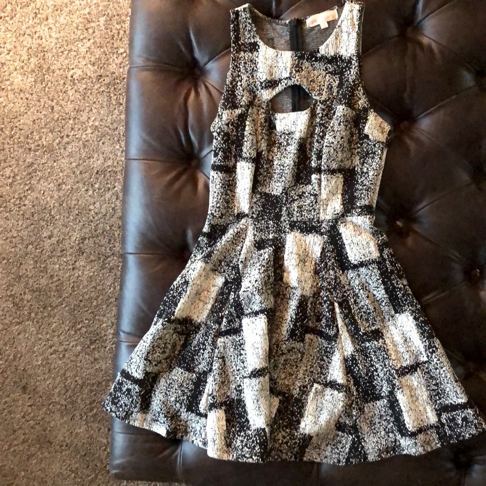 Wool-like dress